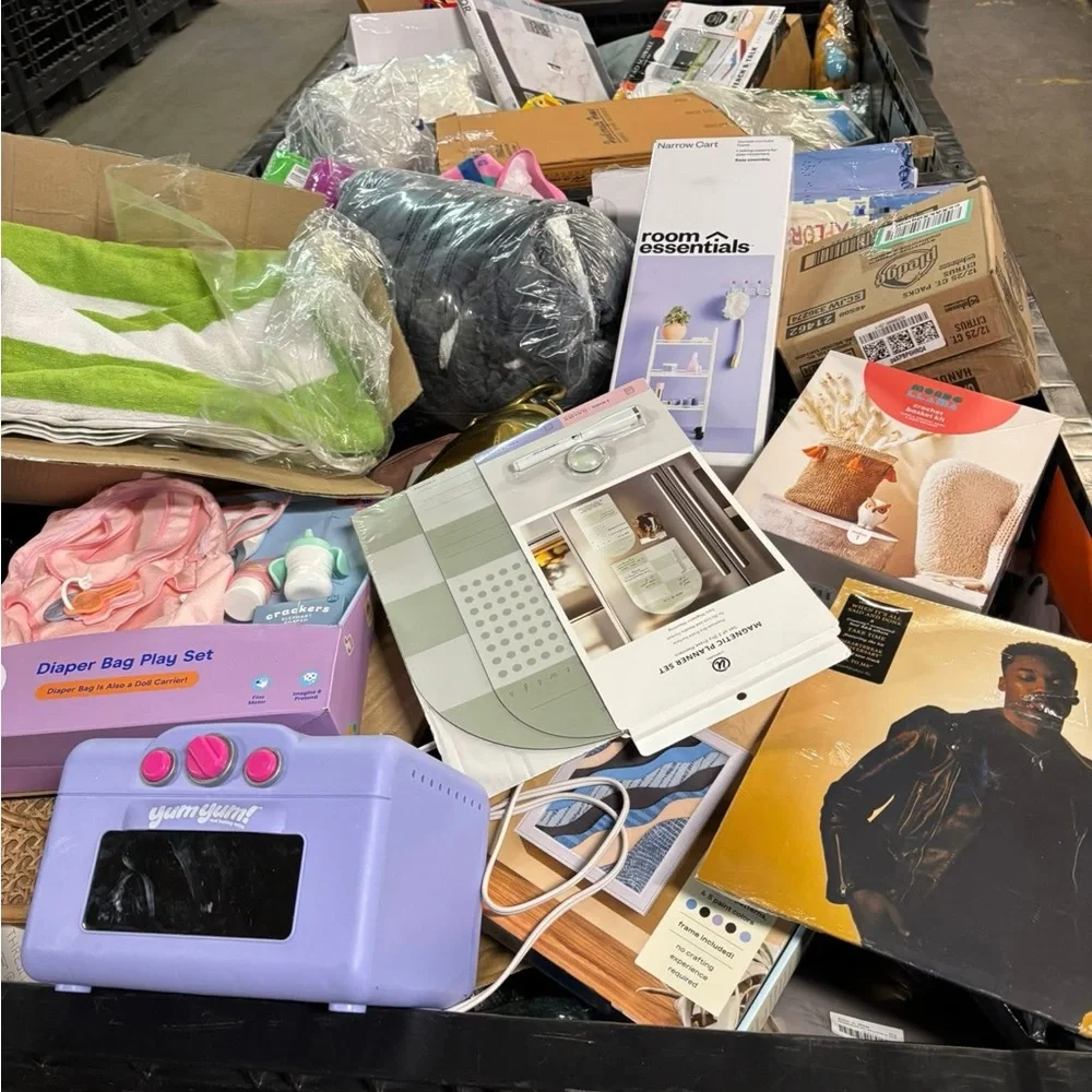 20 PCS AMAZON Walmart Target TJ max marshal LIQUIDATION MYSTERY BOX Overstock_2